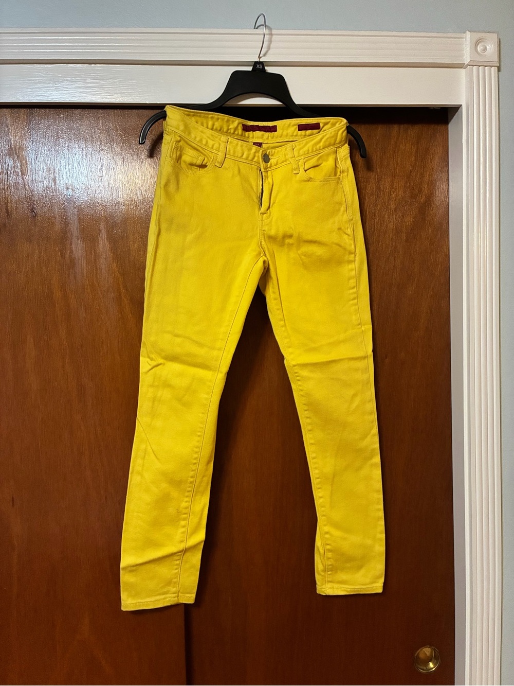 Banana Republic Yellow Skinny Jeans